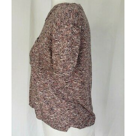 Madewell Pink Pocket Tee Sweater XS Heathered - Picture 4 of 6